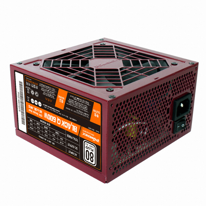 POWEREX BLACK Q 600W 12V Single Rail DC to DC PFC