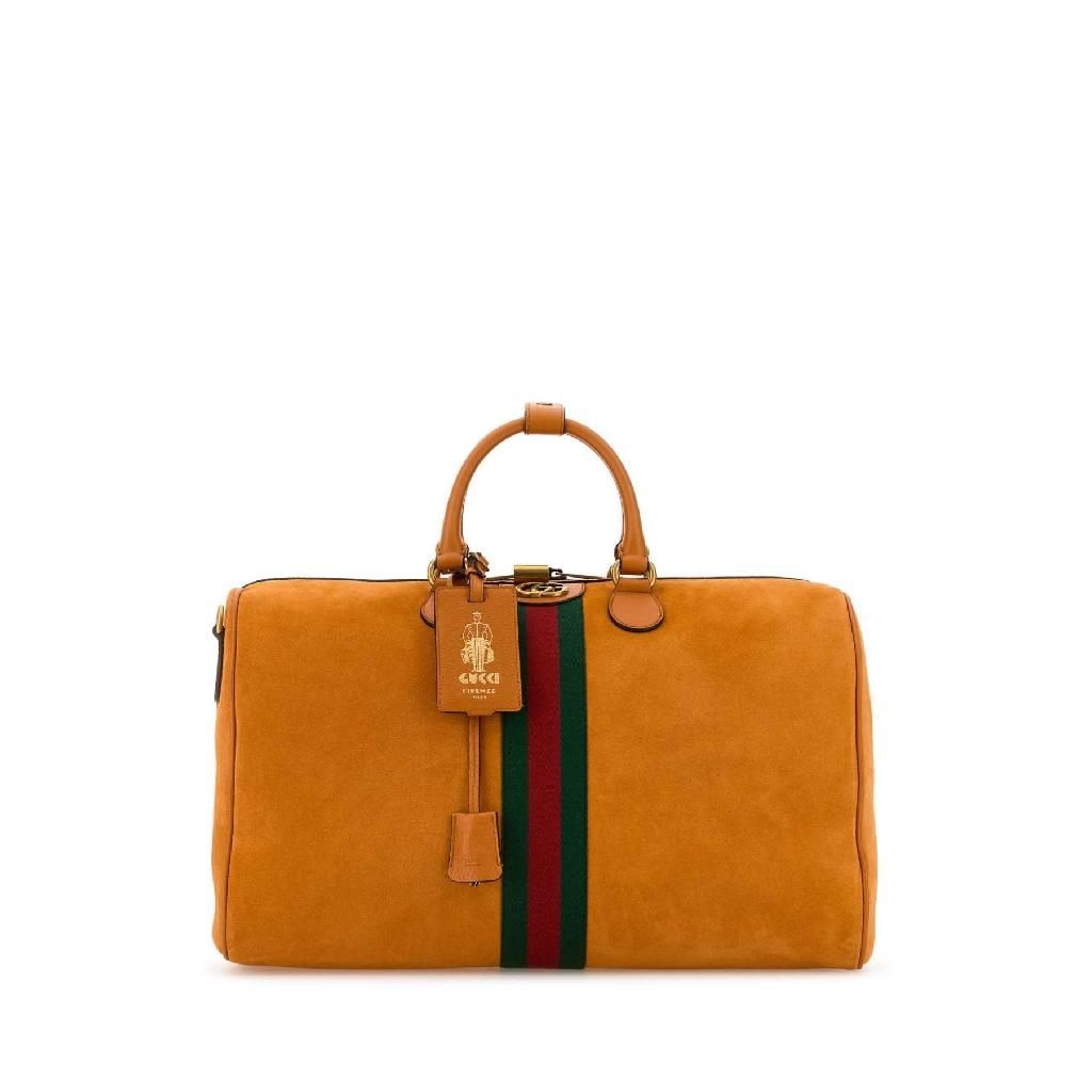 오렌지 suede 미디움 Savoy travel 백 834460AAE1D7641 T