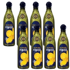 백설 카놀라유 900ml (8개)_이미지