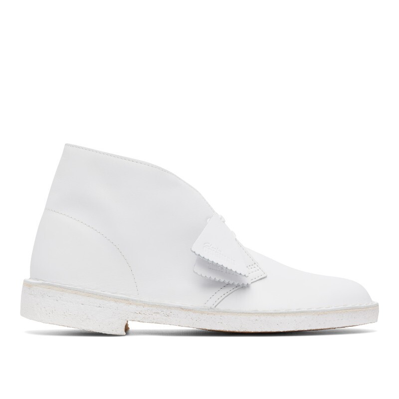 화이트 스웨이드 데저트 부츠 26187609 White/White Leather
