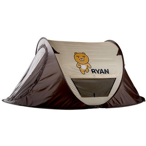 카카오프렌즈 라이언 팝업 텐트