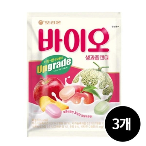 오리온 바이오 생과즙 캔디 99g (3개)_이미지