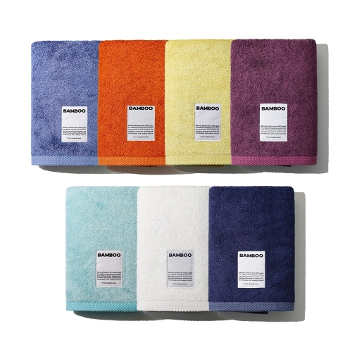 송월타월 선라이즈 프리미엄 뱀부타월 250g (4장)_이미지