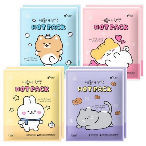 토이코리아 내품에 핫팩 150g 8p (2개)