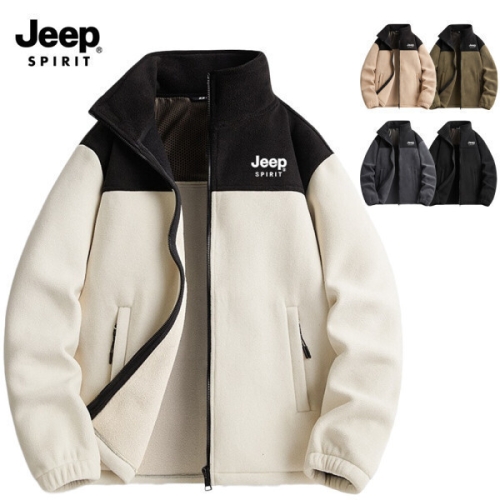 JEEP SPIRIT 남녀공용 아웃도어 후리스자켓 그래핀자켓 플리스자켓 기모 후리스 JS2910 +핫 코튼 양말