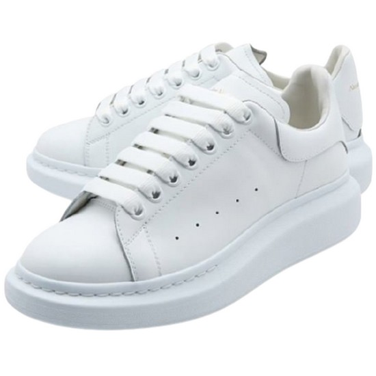 알렉산더 맥퀸 오버솔 스니커즈 553680 WHGP5 (9000, 올화이트)