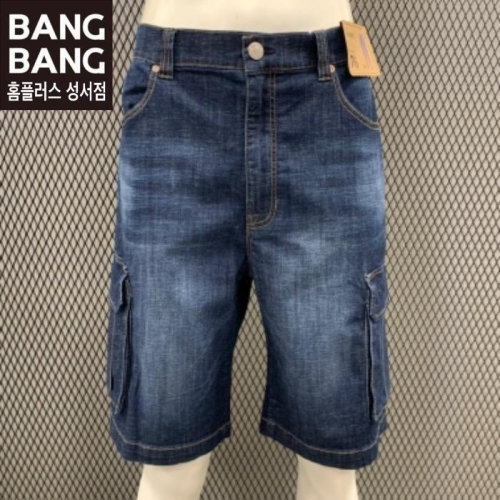 성서 HC04 남성카고쿨루즈핏 6부데님반바지 NQK354