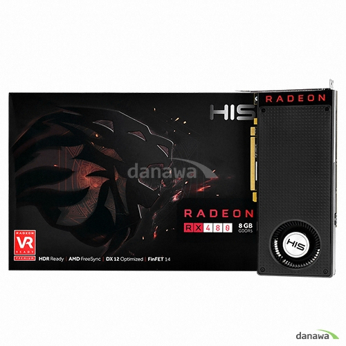 HIS 라데온 RX 480 D5 8GB