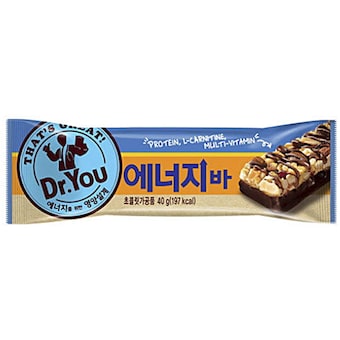 오리온 닥터유 에너지<b>바</b> 40g