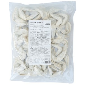 한만두 달콤한 진한 갈비만두 1.2kg (1개)_이미지