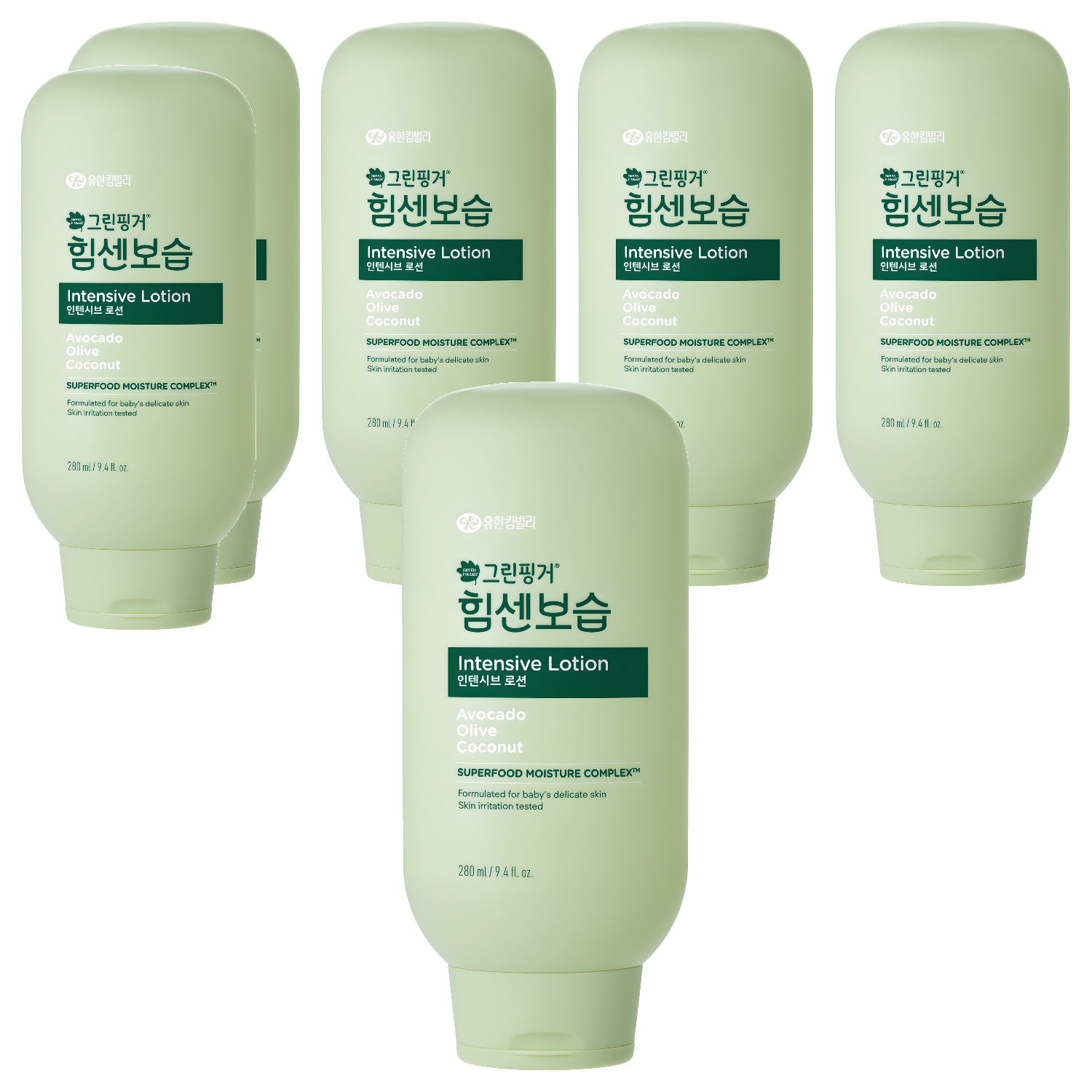 그린핑거 힘센보습 인텐시브 로션 280ml (6개)_이미지