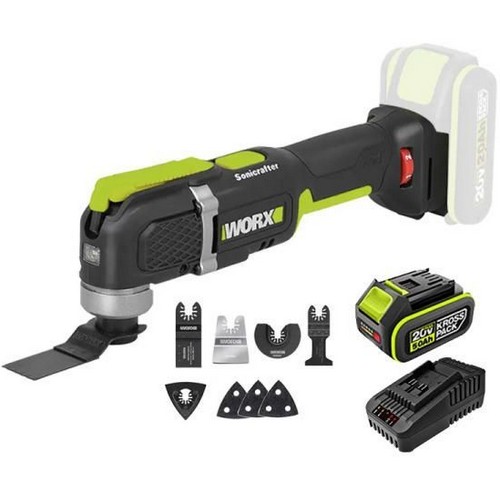 웍스 WE696 해외구매 (5.0Ah, 배터리 1개)_이미지