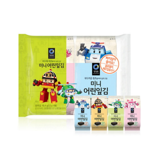 대상 청정원 미니 어린잎김 2.3g