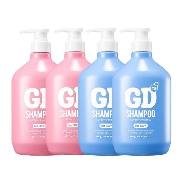 TS 지디 샴푸 포걸 500g 2개+포보이 500g 2개 4종세트