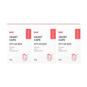 본아페티 독 심장 영양제 하트캡스 30g (60p)이미지입니다. 누르면 해당 게시물로 새창이동합니다.