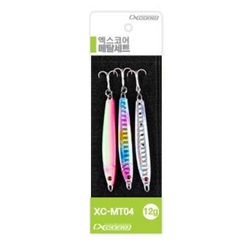 엑스코어 XC-MT01 메탈지그 3종 세트이미지입니다. 누르면 해당 게시물로 새창이동합니다.