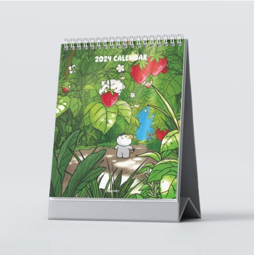 비마이펫 2024 삼색리리 탁상 달력