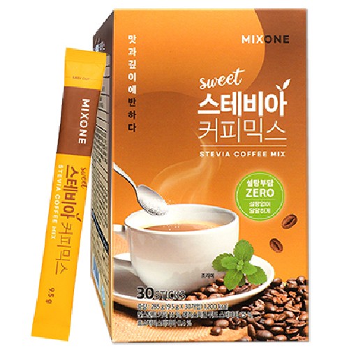 씨엔케이프로모션 믹스원 스위트 스테비아 커피믹스 30T (1개)_이미지