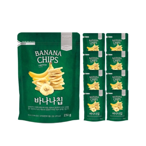 리치팜너트 바나나칩 230g (9개)_이미지