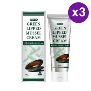 시니오스트레일리아 시니케어 초록입홍합 크림 100mg 3개 Green Lipped Mussel Cream