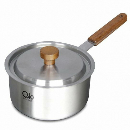 오슬로 IH 통3중 편수냄비 (18cm)