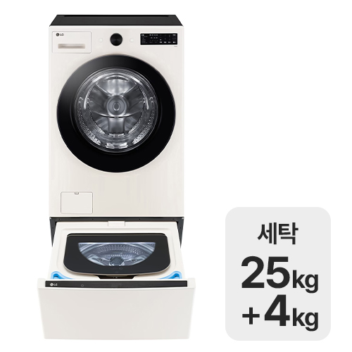 LG전자 트롬 오브제컬렉션 트윈워시 FG24ENX_이미지