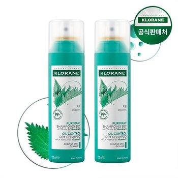 클로란 네틀 노세범 드라이 샴푸 150ml (2개)_이미지