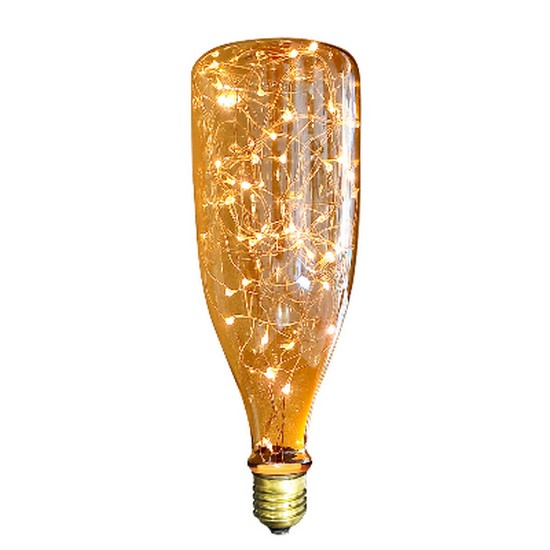 LED 물병 은하수 에디슨전구 전구색 2W