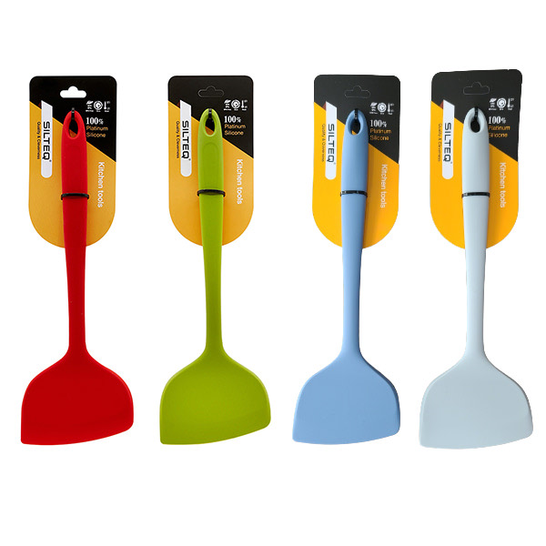 실텍 국내산 플래티늄 실리콘 알뜰 주걱 뒤집개 스패츌러_이미지