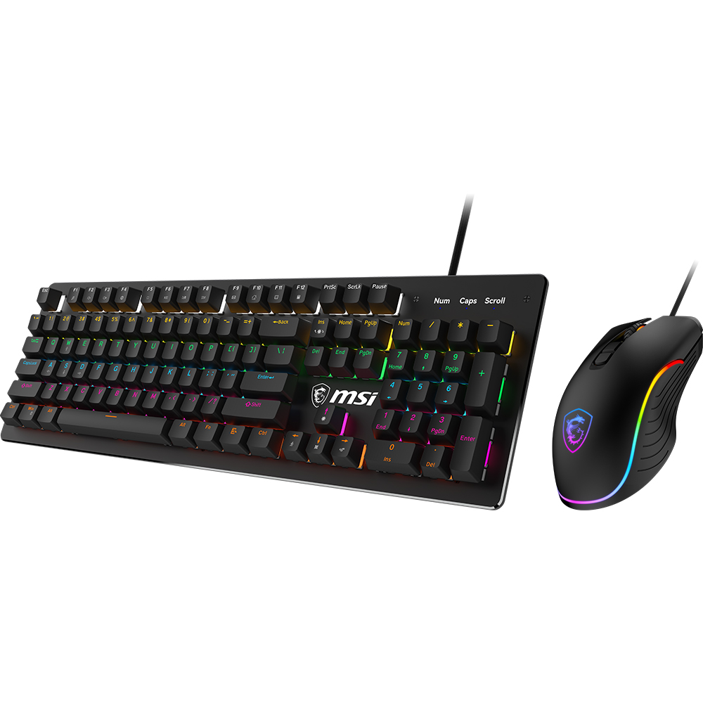 MSI FORGE GK300 콤보 키보드 마우스 세트_이미지