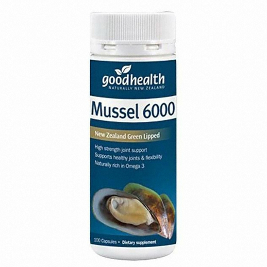 굿헬스  초록입홍합 Mussel 6000 100캡슐 (1개)