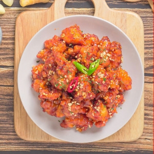 순살 닭강정 보통맛 1kg