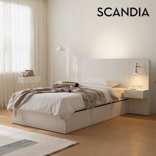 스칸디아 무디 호텔 수납침대 SS (매트별도)_이미지