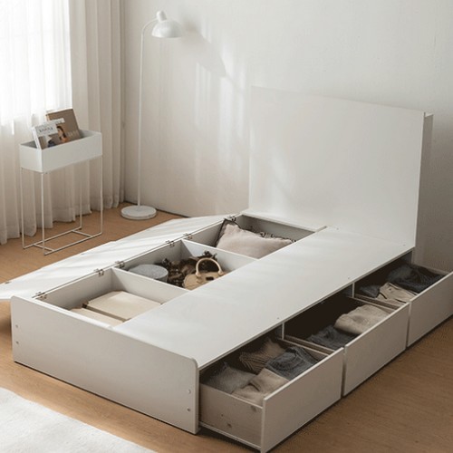 스칸디아 무디 호텔 수납침대 SS (매트별도)_이미지