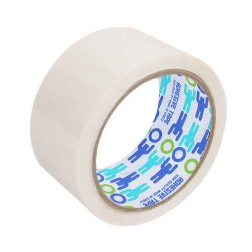 우림 중포장 컬러 박스테이프 흰색 48mm x 80m