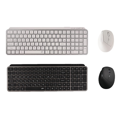 지클릭커 오피스프로 WMK260 무선 키보드 마우스 세트 (블랙)