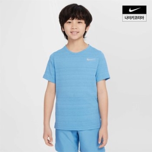 나이키 나이키키즈 드라이 핏 마일러 주니어 남아 트레이닝 탑 (DD3055-489)