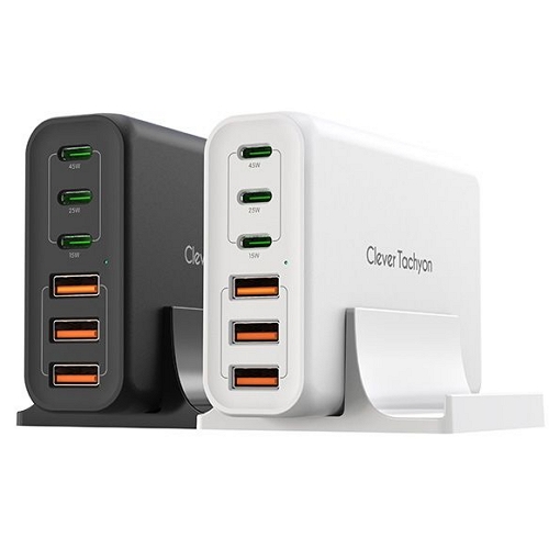 바이퍼럭스 클레버 타키온 PD PPS 100W 6포트 접지형 충전기 GM100_이미지