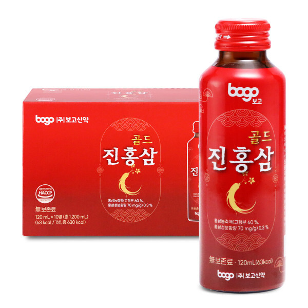 진홍삼 골드 120ml 10병