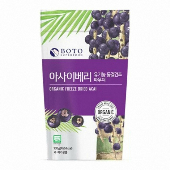 보뚜슈퍼푸드 보뚜 유기농 동결건조 아사이베리 파우더 100g (4개)_이미지