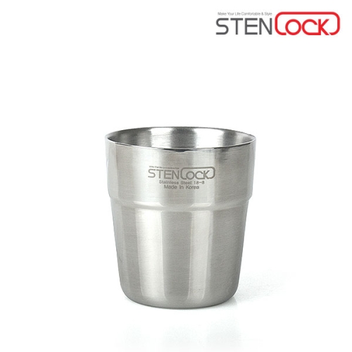 씨엔티코리아 스텐락 스텐 엽차컵 5호 200ml (1개)_이미지