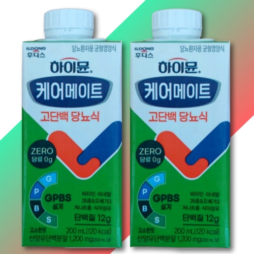 일동후디스 하이뮨 케어메이트 고단백 당뇨식 200ml (36개)_이미지