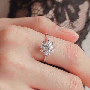 헤스티아 핸드메이드+쇼핑백/Fortuna/ Erika 925 Silver Ring RR-60203_이미지