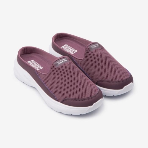 월드컵 기타 패플 오베룬 여성 가볍고 쿠션 메쉬 뮬슬립온 퍼플 13977332A