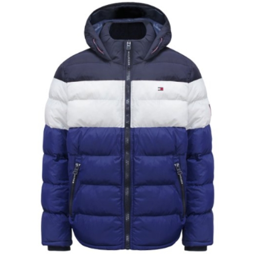 타미힐피거 퍼포먼스 푸퍼 후드 패딩 재킷 점퍼 158AN508 (R7Y, 로얄콤보7)_이미지