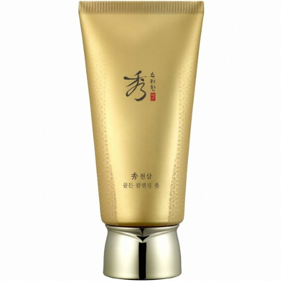 수려한 천삼 골든 클렌징폼 160ml (1개)_이미지