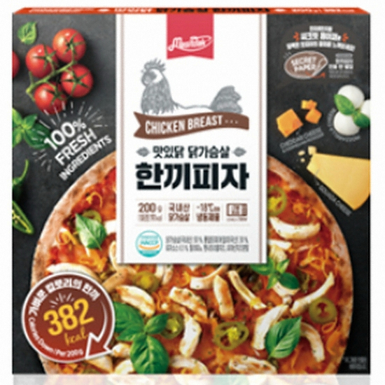 맛있닭 닭가슴살 한끼피자 200g (5개)
