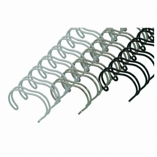 카피어랜드 와이어링 3:1 블랙 100개 (8mm)_이미지