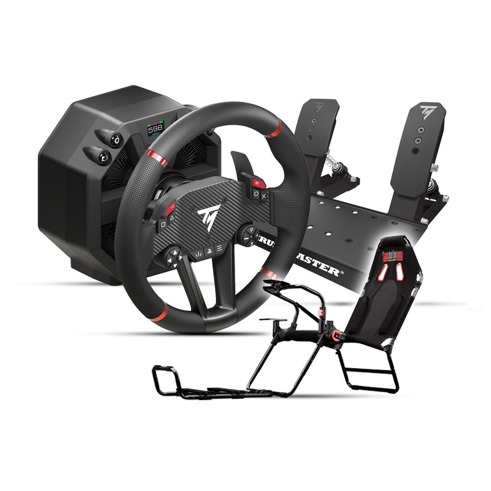 Thrustmaster T598 레이싱 휠 (+레이싱시트(2페달))