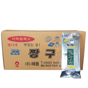 해동 짱구식탁김 조미김 재래김 파래김 40g